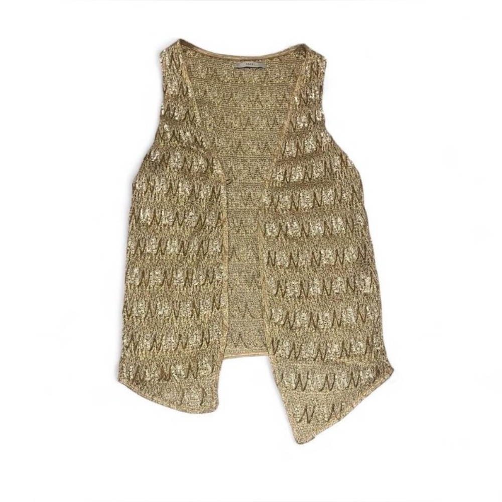 Elegant Gold Women's Top